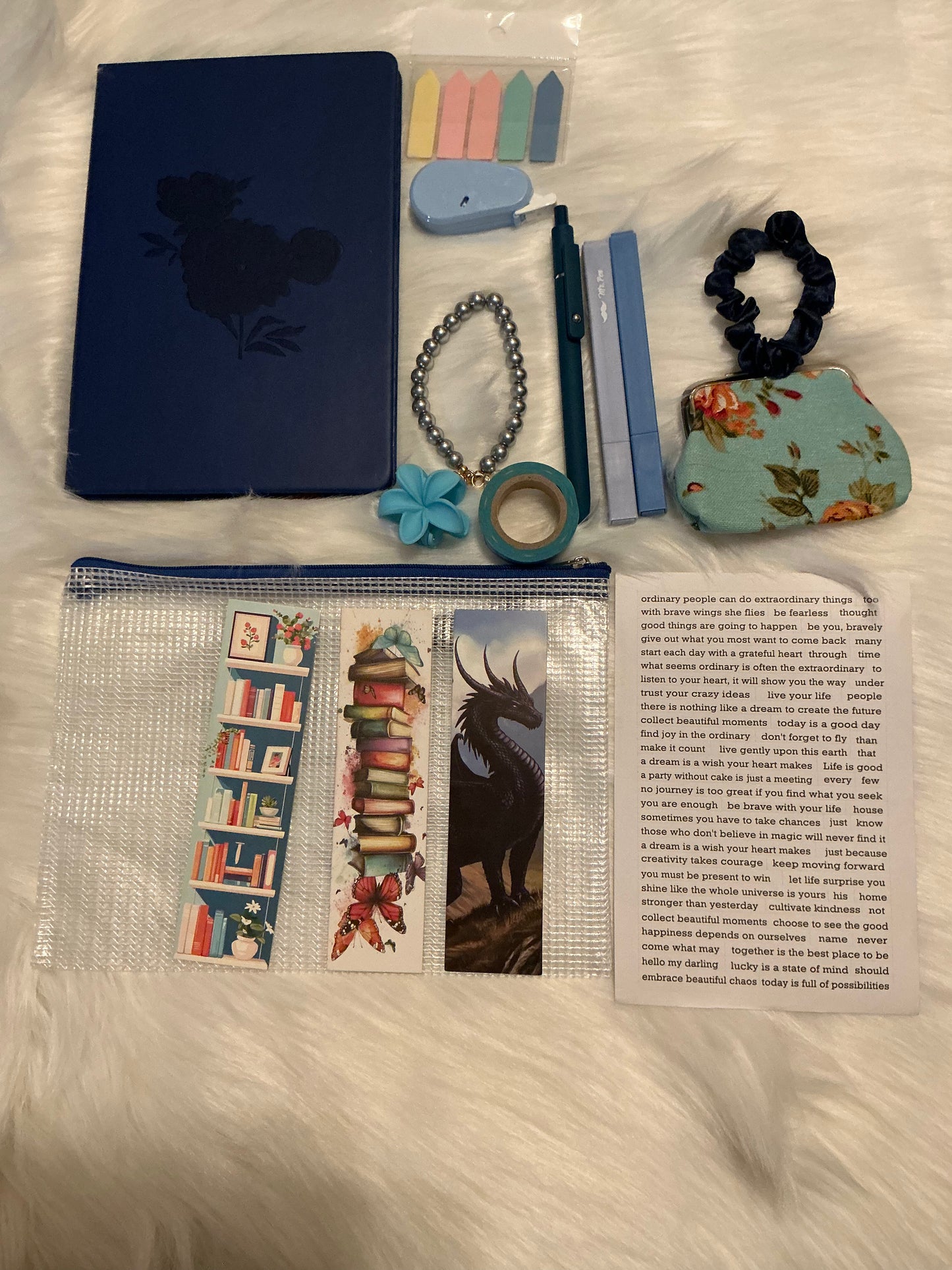 “A bundle designed to comfort, inspire, and embrace your thoughts.”
