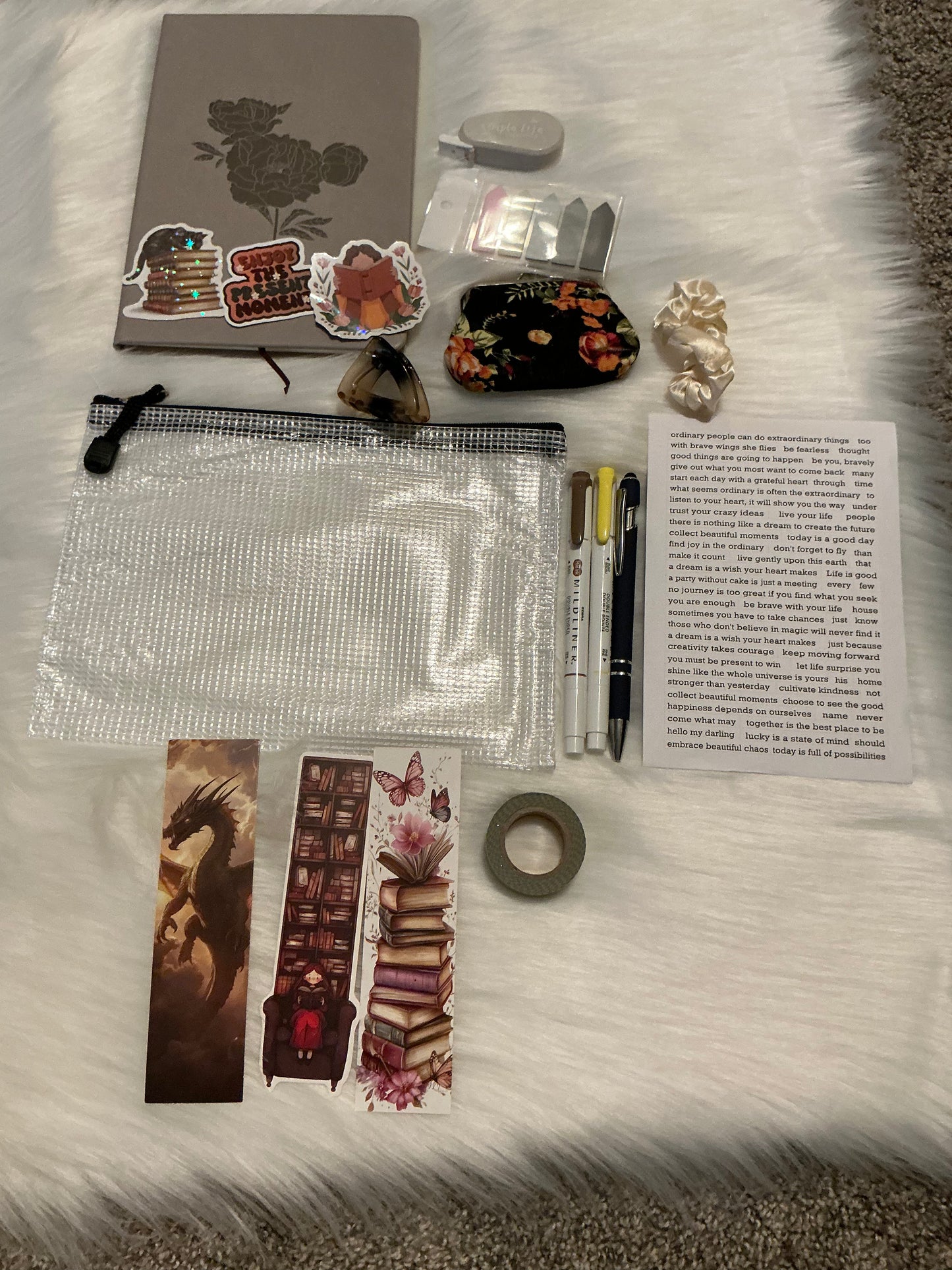“A bundle designed to comfort, inspire, and embrace your thoughts.”