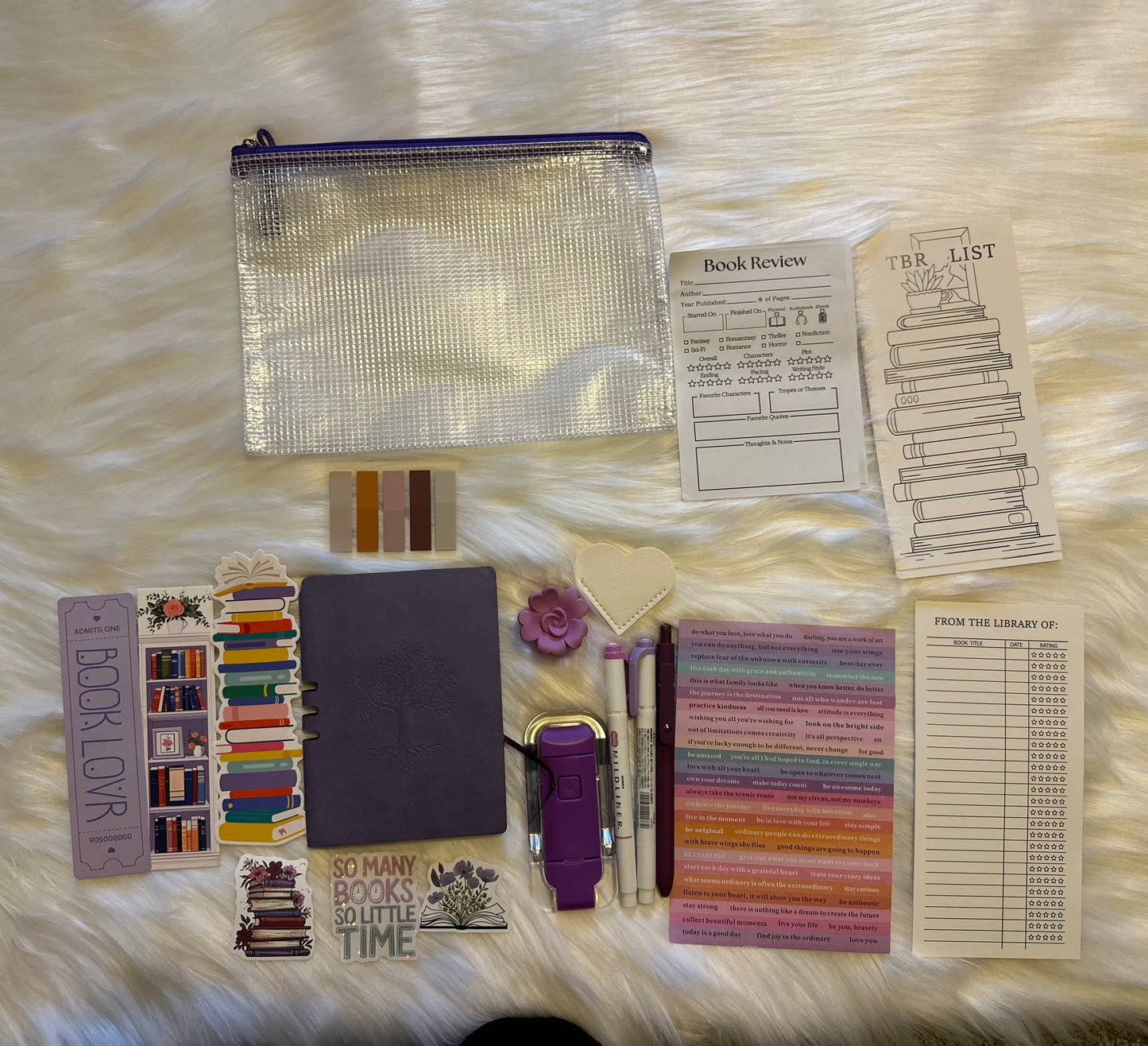 Purple Bookish Bundle